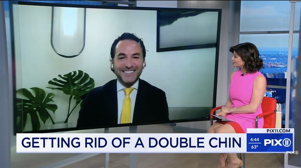screenshot of Pix11.com interview with Dr. Albert